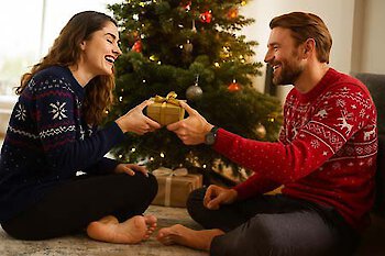 Weihnachtsgeschenk für den Freunden